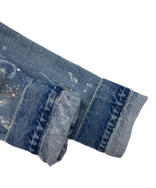 Denim & Supply Ralph Lauren（デニム＆サプライ ラルフローレン）Denim & Supply Ralph Lauren (デニム＆サプライ ラルフローレン) ペンキ加工デニムジャケット インディゴ サイズ:Sの古着・服飾アイテム