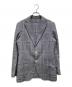 UNIVERSAL LANGUAGE（ユニバーサルランゲージ）の古着「シルクウールリネンテーラードジャケット」｜グレー