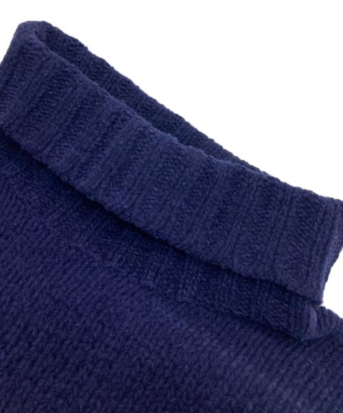 STONE ISLAND（ストーンアイランド）STONE ISLAND (ストーンアイランド) 96AWタートルネックニット ネイビー サイズ:Lの古着・服飾アイテム