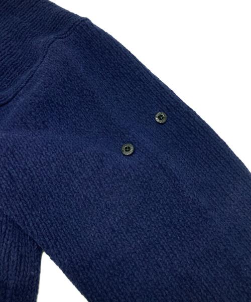 STONE ISLAND（ストーンアイランド）STONE ISLAND (ストーンアイランド) 96AWタートルネックニット ネイビー サイズ:Lの古着・服飾アイテム