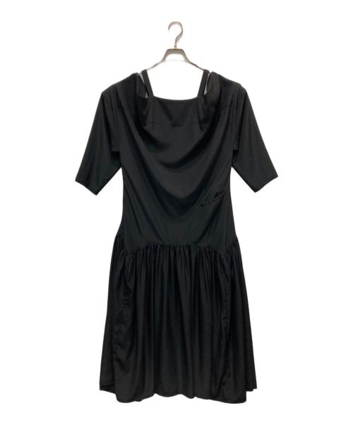 LIMI feu（リミフゥ）LIMI feu (リミフゥ) オフショルダーワンピース ブラック サイズ:Sの古着・服飾アイテム