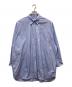 Maison Margiela 4 14（メゾンマルジェラ）の古着「コットンポプリンシャツ」｜ブルー