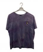 POLO RALPH LAURENポロ・ラルフローレン）の古着「タイダイ染めポケットTシャツ」｜パープル
