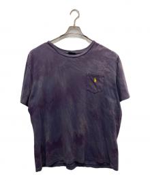 POLO RALPH LAUREN（ポロ・ラルフローレン）の古着「タイダイ染めポケットTシャツ」｜パープル