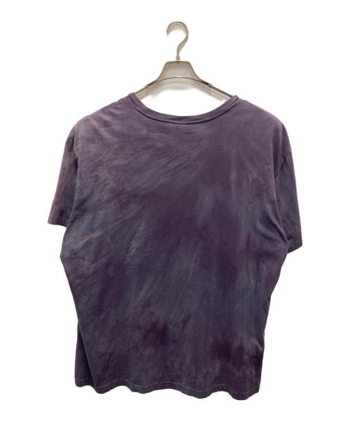 POLO RALPH LAUREN（ポロ・ラルフローレン）POLO RALPH LAUREN (ポロ・ラルフローレン) タイダイ染めポケットTシャツ パープル サイズ:XXLの古着・服飾アイテム