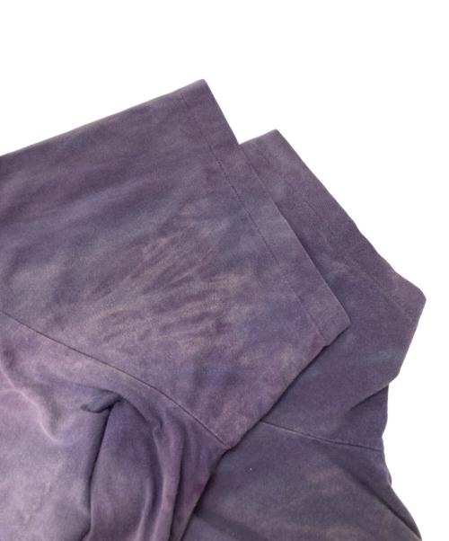 POLO RALPH LAUREN（ポロ・ラルフローレン）POLO RALPH LAUREN (ポロ・ラルフローレン) タイダイ染めポケットTシャツ パープル サイズ:XXLの古着・服飾アイテム