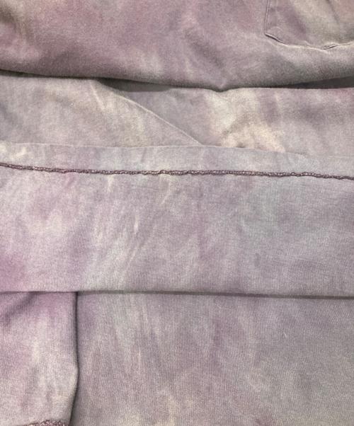 POLO RALPH LAUREN（ポロ・ラルフローレン）POLO RALPH LAUREN (ポロ・ラルフローレン) タイダイ染めポケットTシャツ パープル サイズ:XXLの古着・服飾アイテム