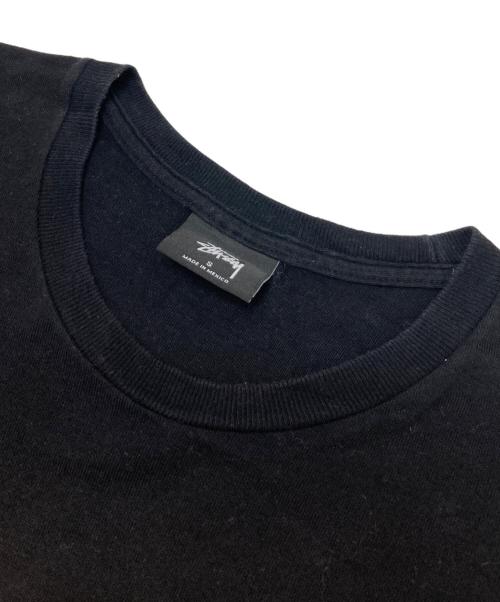 stussy（ステューシー）stussy (ステューシー) ロゴプリントTシャツ ブラック サイズ:Sの古着・服飾アイテム