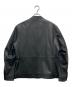 Wilkes Bashford (ウィルクスバシュフォード) ラムレザーシングルライダースジャケット ブラック サイズ:XL：6000円