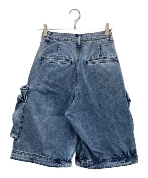 MAISON SPECIAL（メゾンスペシャル）MAISON SPECIAL (メゾンスペシャル) Low Waist Cargo Denim Pants ブルー サイズ:36 未使用品の古着・服飾アイテム