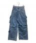 MAISON SPECIAL (メゾンスペシャル) Low Waist Cargo Denim Pants ブルー サイズ:36 未使用品：10000円