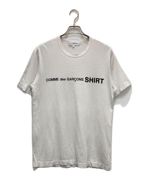 COMME des GARCONS（コムデギャルソン）COMME des GARCONS (コムデギャルソン) ロゴTシャツ ホワイト サイズ:Lの古着・服飾アイテム