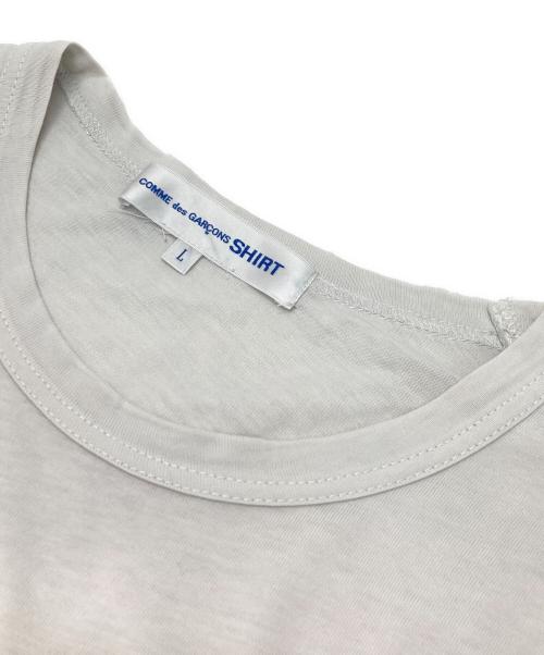 COMME des GARCONS（コムデギャルソン）COMME des GARCONS (コムデギャルソン) ロゴTシャツ ホワイト サイズ:Lの古着・服飾アイテム