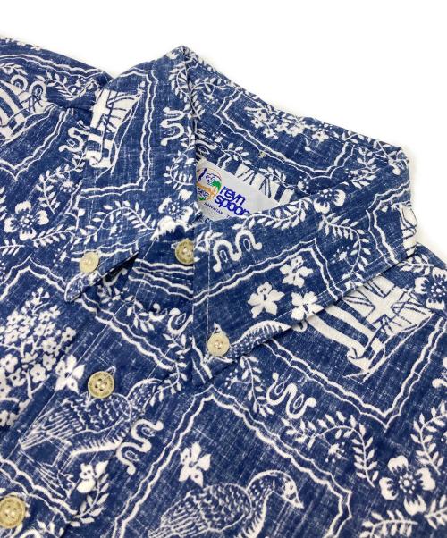 reyn spooner（レイン スプナー）reyn spooner (レイン スプナー) BDアロハシャツ ブルー サイズ:S 未使用品の古着・服飾アイテム
