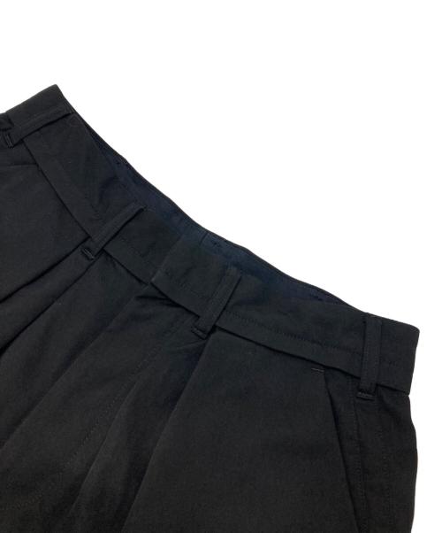 Essay（エッセイ）Essay (エッセイ) ウールワイドスラックス ブラック サイズ:Mの古着・服飾アイテム