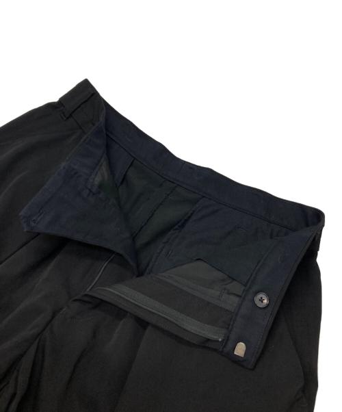 Essay（エッセイ）Essay (エッセイ) ウールワイドスラックス ブラック サイズ:Mの古着・服飾アイテム