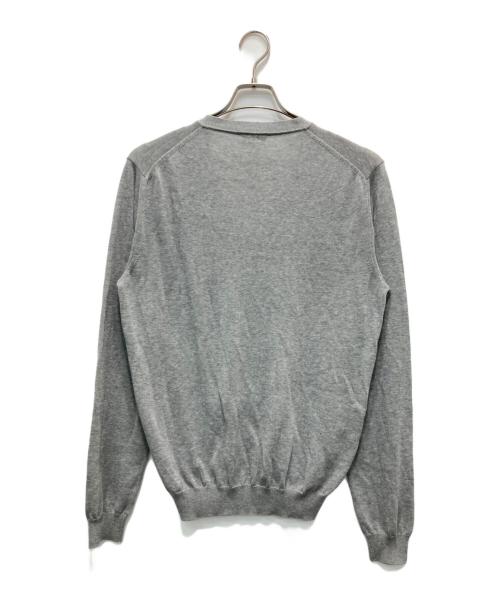 Zanone（ザノーネ）Zanone (ザノーネ) コットンニットカーディガン グレー サイズ:48の古着・服飾アイテム