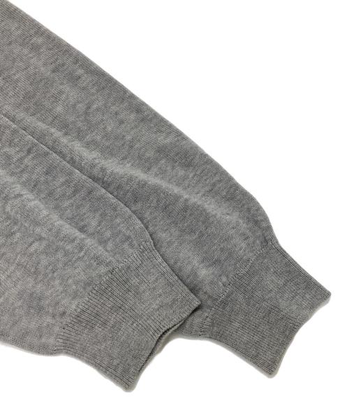 Zanone（ザノーネ）Zanone (ザノーネ) コットンニットカーディガン グレー サイズ:48の古着・服飾アイテム