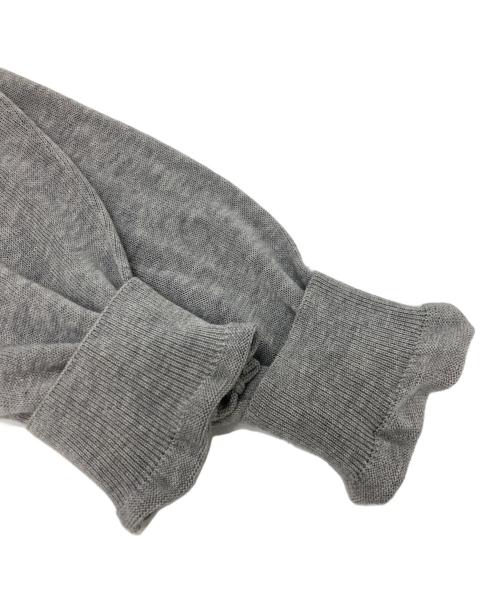 Zanone（ザノーネ）Zanone (ザノーネ) コットンニットカーディガン グレー サイズ:48の古着・服飾アイテム