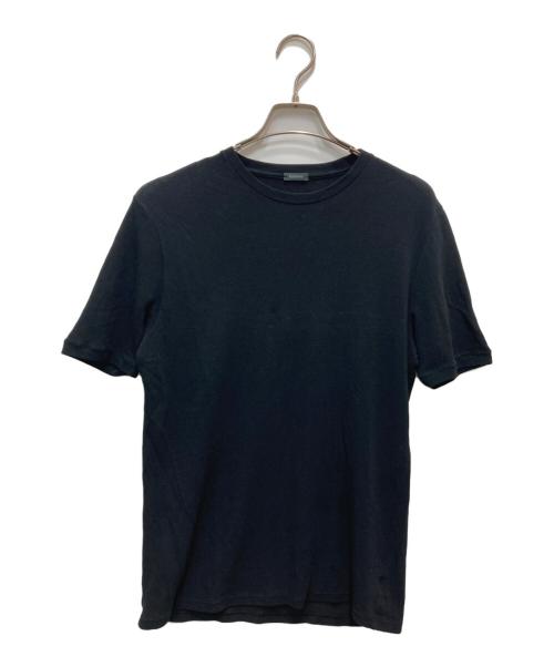Zanone（ザノーネ）Zanone (ザノーネ) コットンTシャツ ブラック サイズ:48の古着・服飾アイテム