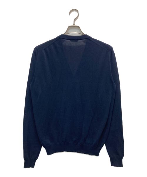 Zanone（ザノーネ）Zanone (ザノーネ) ニットカーディガン ネイビー サイズ:48の古着・服飾アイテム