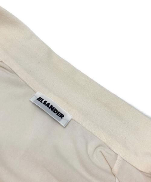 JIL SANDER（ジルサンダー）JIL SANDER (ジルサンダー) ジップアップニット アイボリー サイズ:Mの古着・服飾アイテム