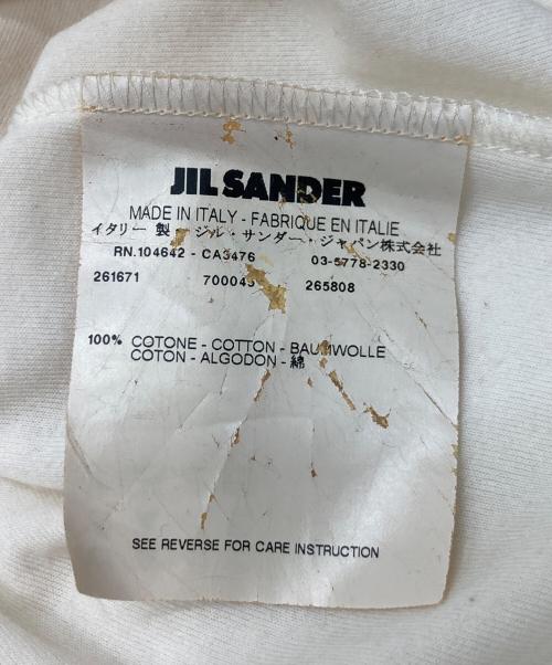 JIL SANDER（ジルサンダー）JIL SANDER (ジルサンダー) ジップアップニット アイボリー サイズ:Mの古着・服飾アイテム