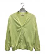 HOLLYWOOD RANCH MARKETハリウッドランチマーケッド）の古着「リフルコットン ウォッシャブル シームポケットカーディガン」｜グリーン