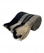 MAYDIマイディ）の古着「ロングストール」｜ブラック