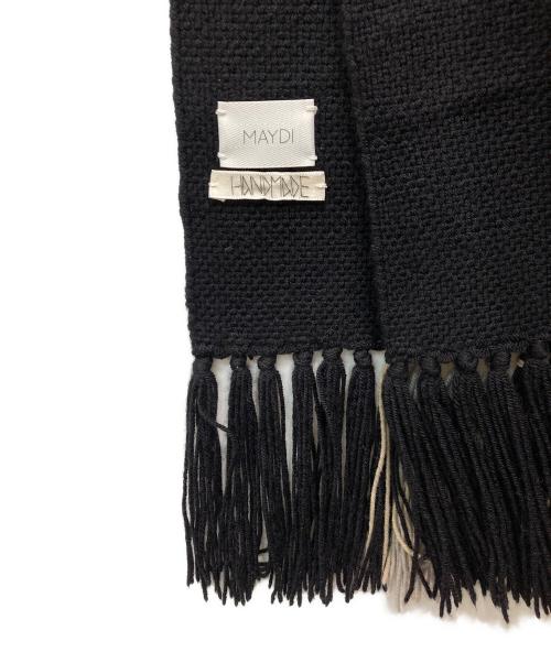 MAYDI（マイディ）MAYDI (マイディ) ロングストール ブラックの古着・服飾アイテム