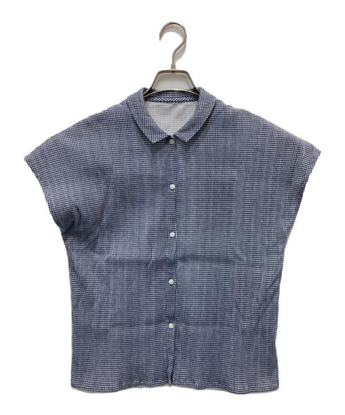 中川政七商店（ナカガワマサシチショウテン）中川政七商店 (ナカガワマサシチショウテン) 半袖シャツ ブルー サイズ:不明（実寸参照）の古着・服飾アイテム