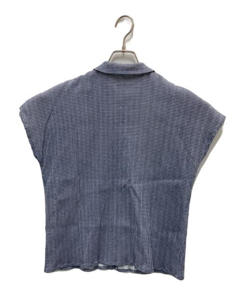 中川政七商店（ナカガワマサシチショウテン）中川政七商店 (ナカガワマサシチショウテン) 半袖シャツ ブルー サイズ:不明（実寸参照）の古着・服飾アイテム