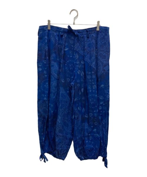 Yohji Yamamoto pour homme（ヨウジヤマモト プールオム）Yohji Yamamoto pour homme (ヨウジヤマモト プールオム) ろうけつ染めバルーンパンツ ブルー サイズ:2の古着・服飾アイテム