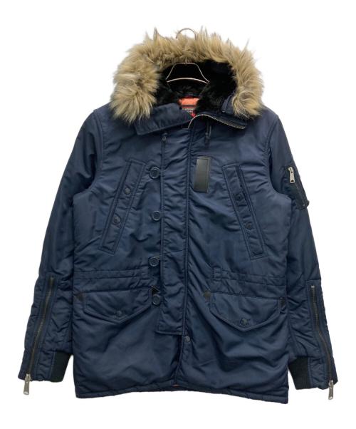 Schott（ショット）Schott (ショット) N-3Bタイプコート ネイビー サイズ:Sの古着・服飾アイテム