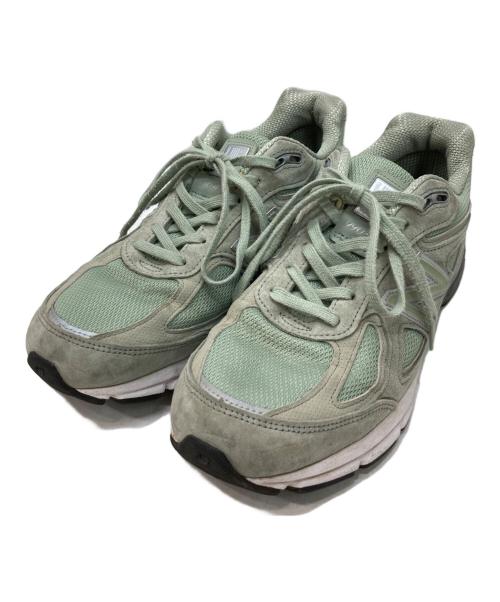 NEW BALANCE（ニューバランス）NEW BALANCE (ニューバランス) ローカットスニーカー グリーン サイズ:28.5の古着・服飾アイテム