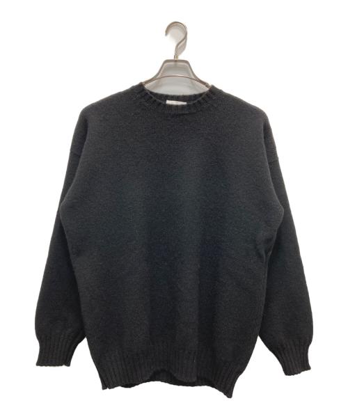 JAMIESONS（ジャミーソンズ）jamiesons (ジャミーソンズ) ウールニット ブラック サイズ:XLの古着・服飾アイテム