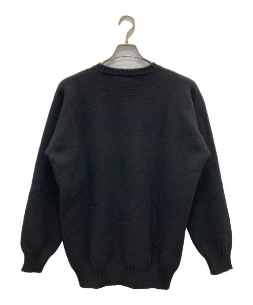 JAMIESONS（ジャミーソンズ）jamiesons (ジャミーソンズ) ウールニット ブラック サイズ:XLの古着・服飾アイテム