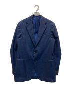 BEAMS Fビームスエフ）の古着「WOOL-SILK SOLID JACKET」｜ネイビー