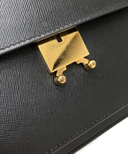 MARNI（マルニ）MARNI (マルニ) トランクフォールドオーバーミディアム ブラックの古着・服飾アイテム