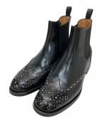 Church’sチャーチ）の古着「Ketsby Met スタッズサイドゴアブーツ」｜ブラック