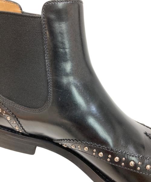 Church’s（チャーチ）Church’s (チャーチ) Ketsby Met スタッズサイドゴアブーツ ブラック サイズ:36 1/2の古着・服飾アイテム