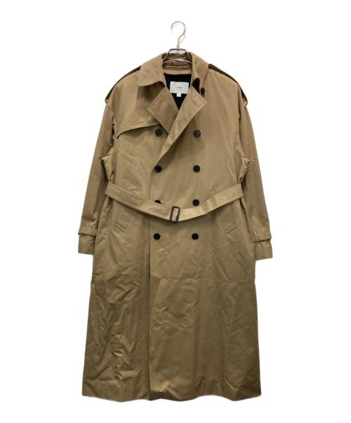 HYKE（ハイク）HYKE (ハイク) ライナー付ビックトレンチコート ベージュ サイズ:2の古着・服飾アイテム