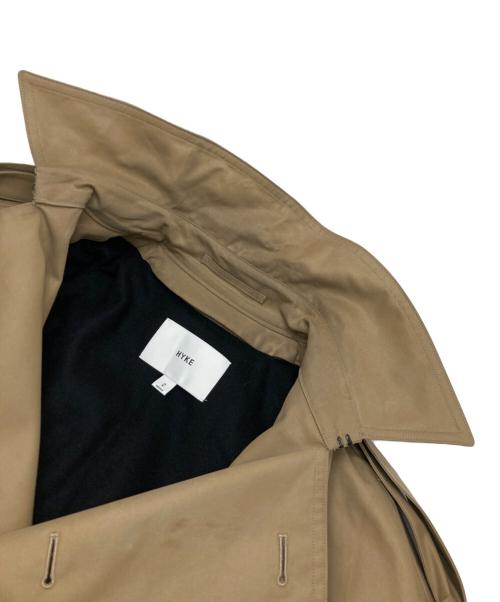 HYKE（ハイク）HYKE (ハイク) ライナー付ビックトレンチコート ベージュ サイズ:2の古着・服飾アイテム