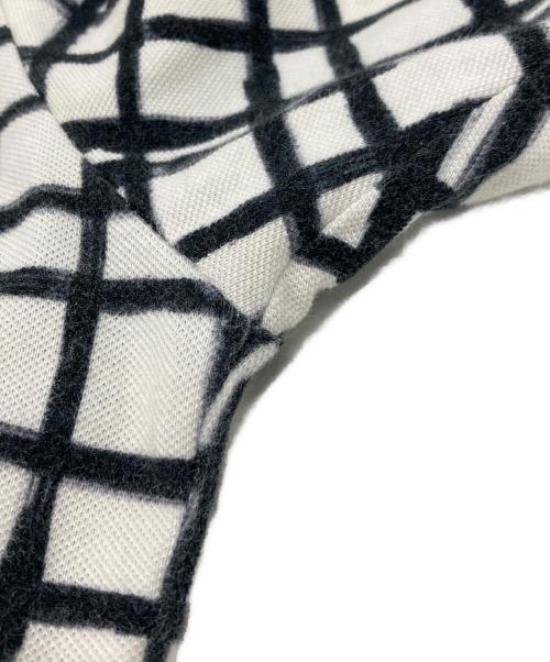 DOLCE & GABBANA（ドルチェ＆ガッバーナ）DOLCE & GABBANA (ドルチェ＆ガッバーナ) ポロシャツ アイボリー×ブラック サイズ:44の古着・服飾アイテム