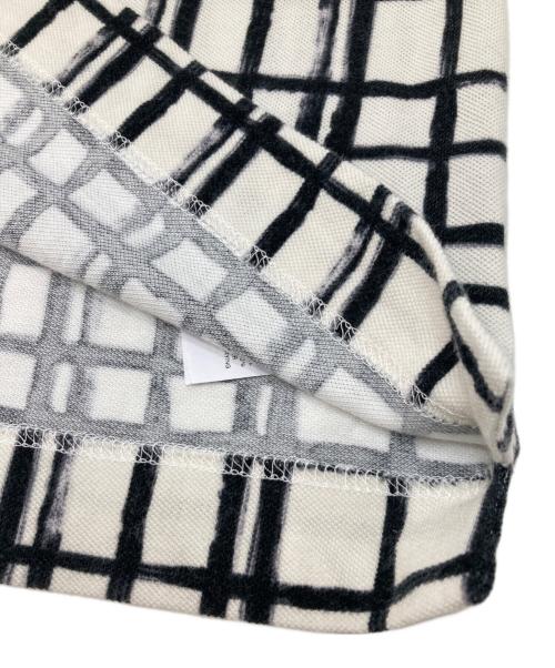 DOLCE & GABBANA（ドルチェ＆ガッバーナ）DOLCE & GABBANA (ドルチェ＆ガッバーナ) ポロシャツ アイボリー×ブラック サイズ:44の古着・服飾アイテム