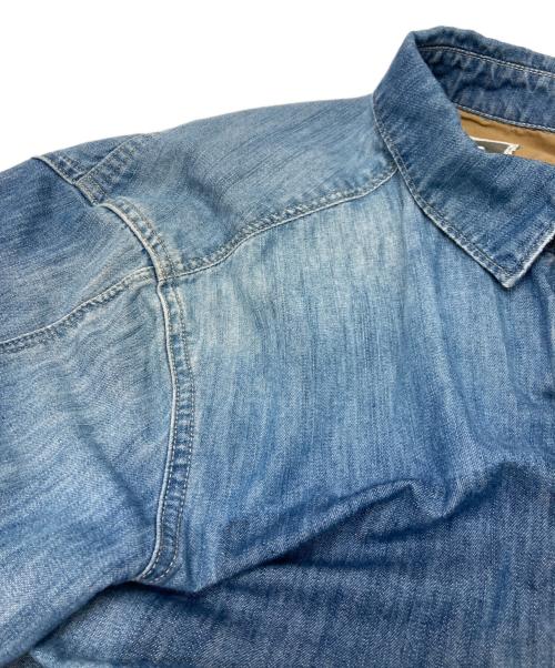 G-STAR RAW（ジースターロゥ）G-STAR RAW (ジースターロゥ) デニムシャツ ブルー サイズ:Lの古着・服飾アイテム
