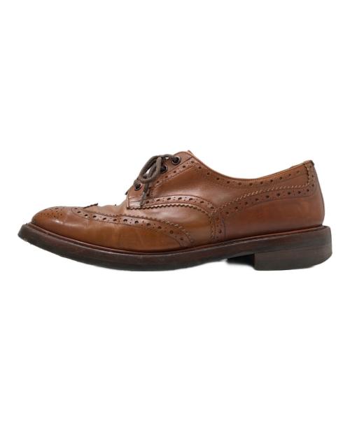 Tricker's（トリッカーズ）Tricker's (トリッカーズ) ウィングチップシューズ ブラウン サイズ:9h5の古着・服飾アイテム