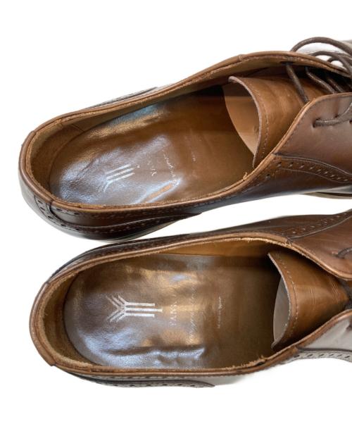 YANKO（ヤンコ）YANKO (ヤンコ) ストレートチップシューズ ブラウン サイズ:9 1/2の古着・服飾アイテム