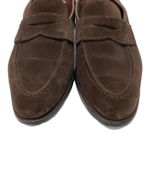 Crockett & Jones（クロケット＆ジョーンズ）Crockett & Jones (クロケット＆ジョーンズ) コインローファー ブラウン サイズ:9 1/2Eの古着・服飾アイテム