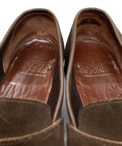 Crockett & Jones（クロケット＆ジョーンズ）Crockett & Jones (クロケット＆ジョーンズ) コインローファー ブラウン サイズ:9 1/2Eの古着・服飾アイテム